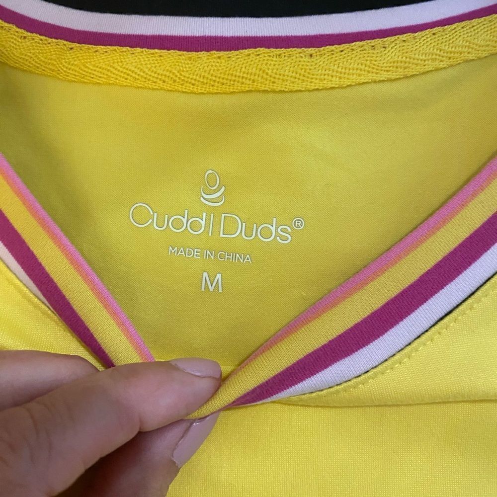 Ew Cuddl Duds Pineapple Lounge Set Sz Med - Picture 8 of 8